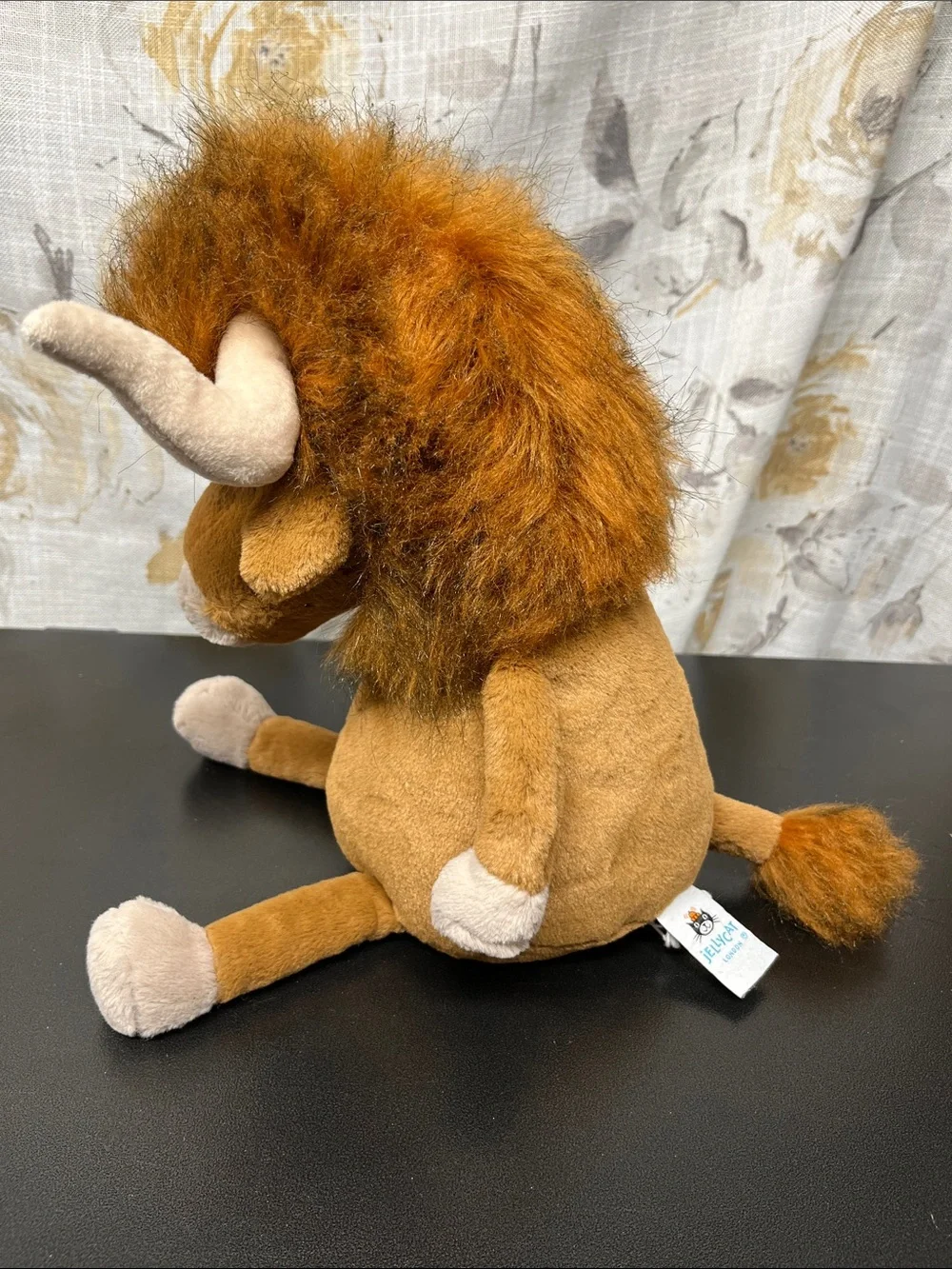 Jellycat Ramone the Bull Retired Brown Highland Cow Plush with Cream Horns 🐂